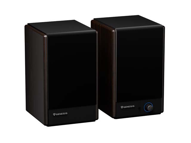 Herné reproduktory Genesis ARSEN 402BT, 60W, Hnedé 