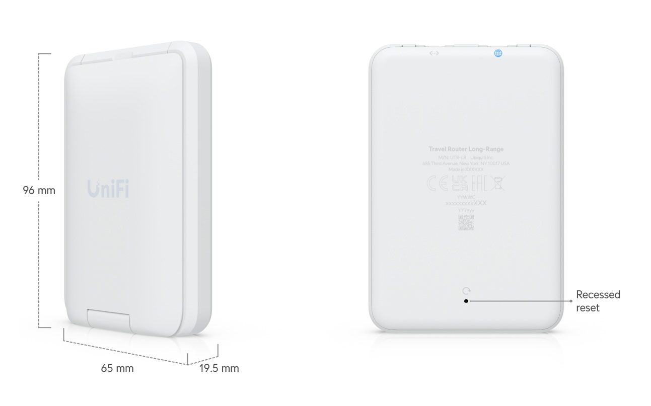 Ubiquiti UTR-LR, UniFi Travel Router Long-Range 