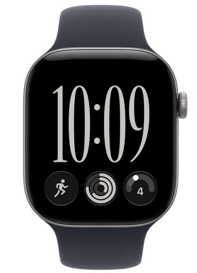 Watch Acc/ 46/ Navy Blue Sport Band - S/ M 