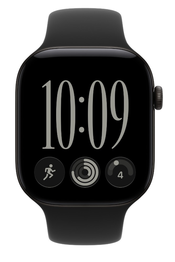 Watch Acc/ 46/ Black Sport Band - M/ L 