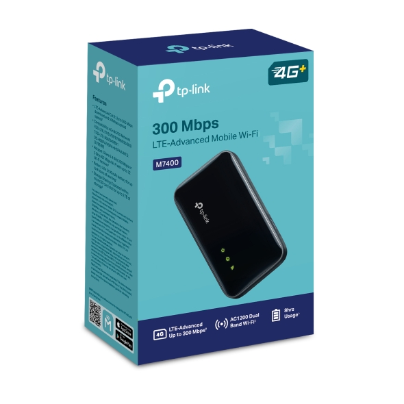 TP-Link M7400 300Mbps 4G LTE-Advanced Mobile Wi-Fi 