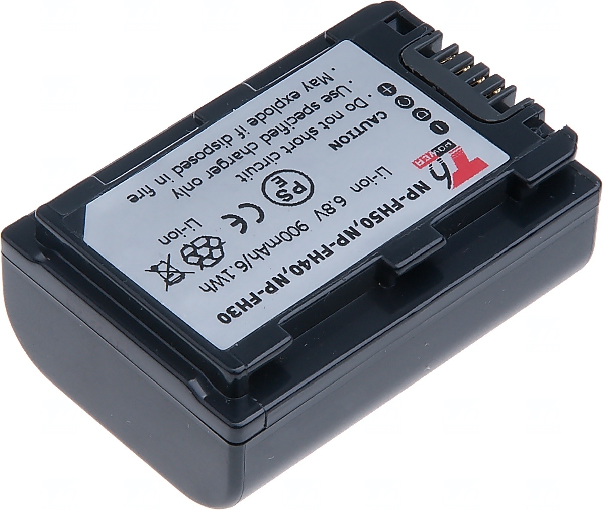 Batéria T6 Power Sony NP-FH50, NP-FH40, NP-FH30, 700mAh, 4, 7Wh, sivá 
