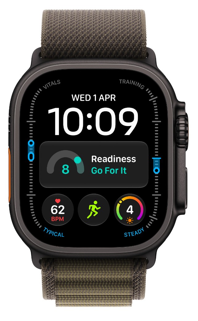 Watch Acc/ 49/ Dark Olive Alp.Loop/ Black Titan - L 
