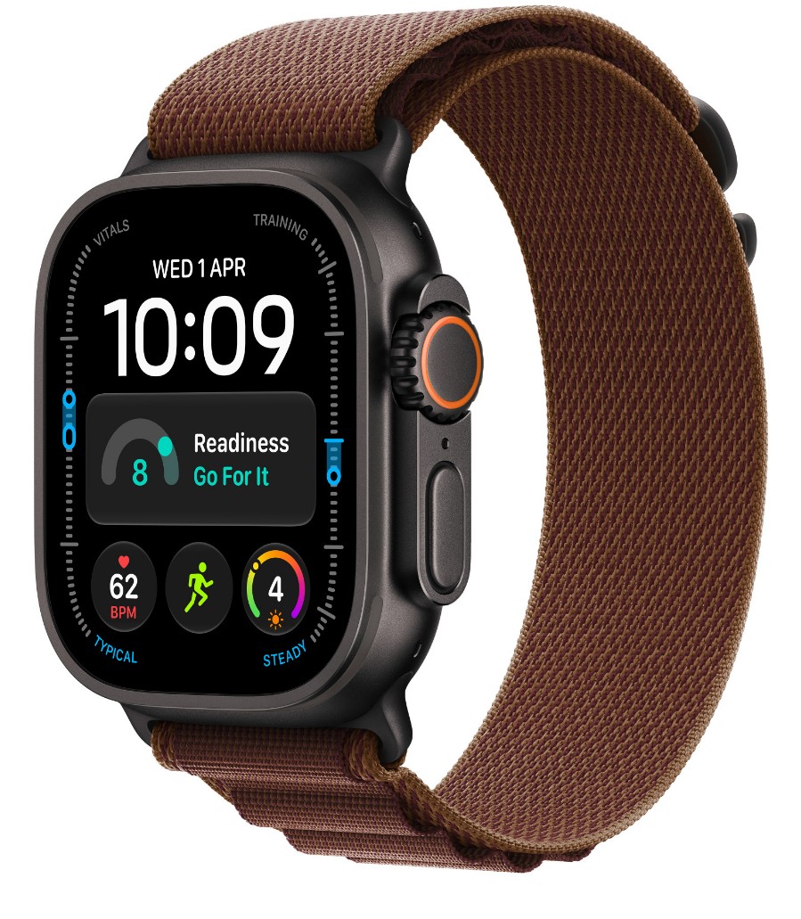 Watch Acc/ 49/ Burgundy Alp.Loop/ Black Titan - M 