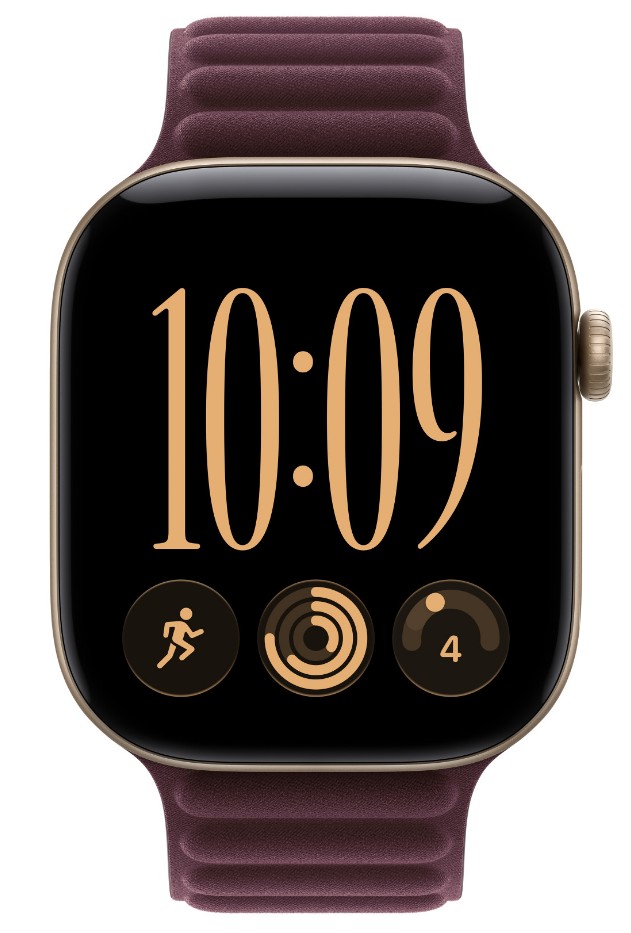 Watch Acc/ 46/ Burgundy Magnetic Link - S/ M 
