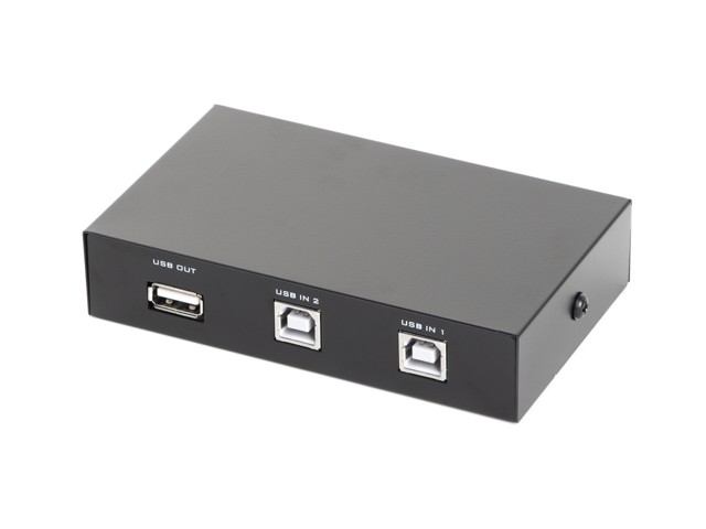 GEMBIRD Dátový prepínač 2:1 manual USB 