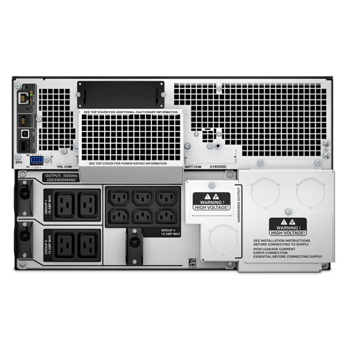 APC Smart-UPS SRT 10000VA RM 230V,  On-Line,  6U,  Rack Mount (10000W) 