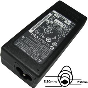 Napájací adaptér 65W orig. 19V, 5.5x2.5 (bez sit. snury)