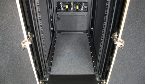 NetShelter CX 38U Secure Soundproofed Server Room in a Box Enclosure International 