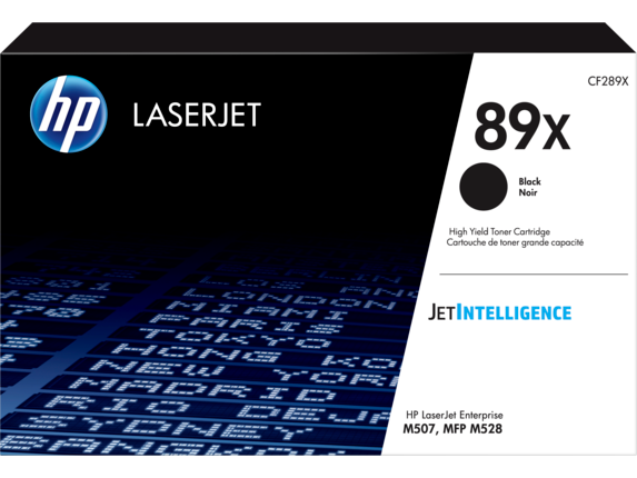 HP 89X Black LaserJet Toner, CF289X