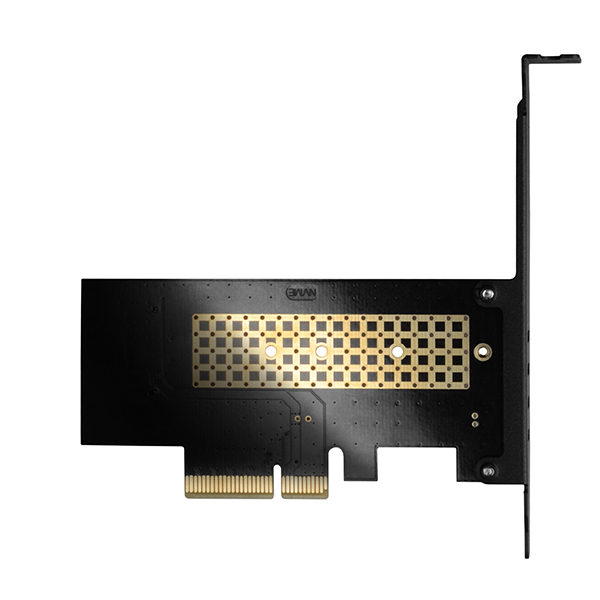 AXAGON PCEM2-N, PCIe x4 - M.2 NVMe M-key slot adaptér, vr. LP 