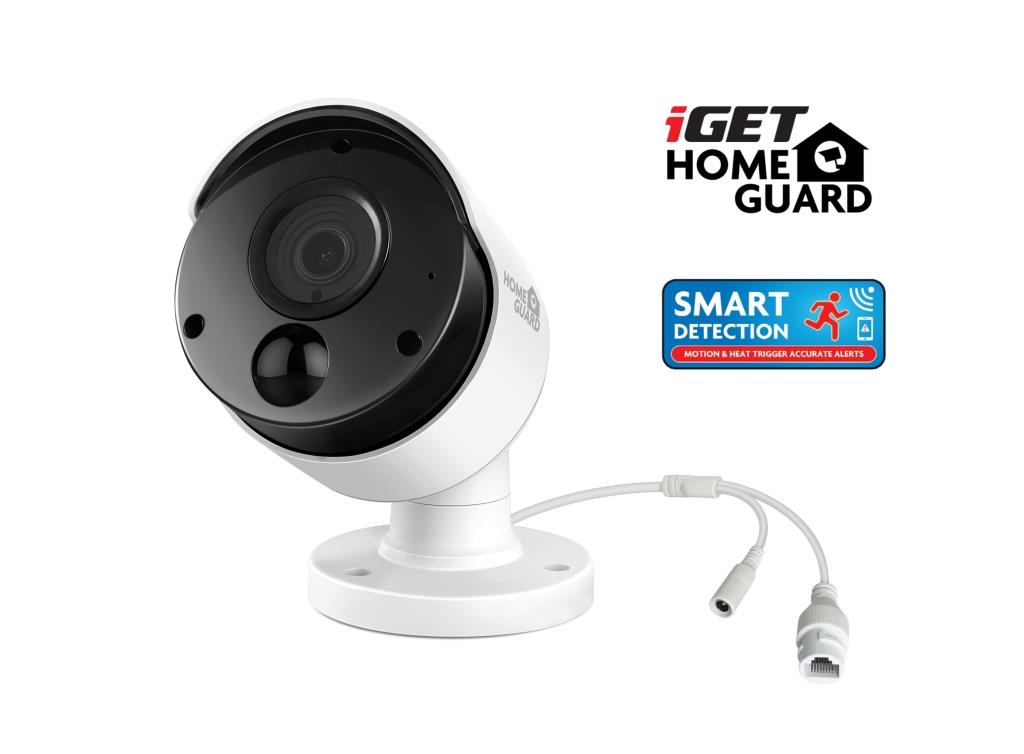 iGET HGNVK930CAM - PoE IP FullHD 1080p kamera, SMART detekcia, IP66, nočný IR prísvit 30m, OnViF