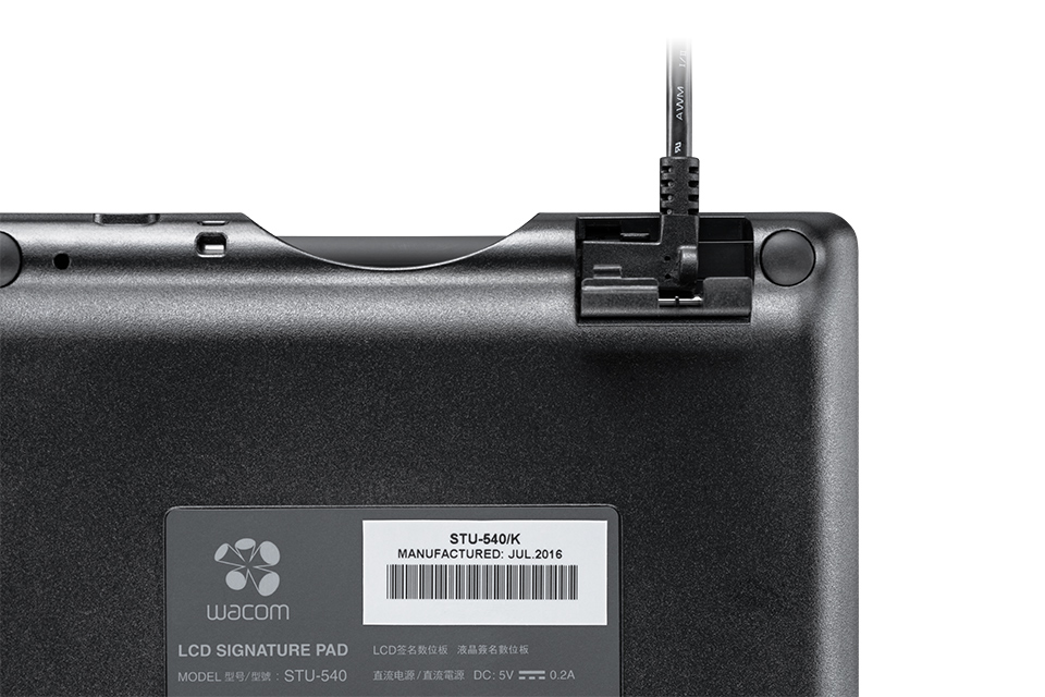 Wacom STU540 & sign pre PDF 