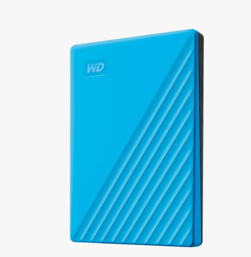 WD My Passport/ 2TB/ HDD/ Externý/ 2.5"/ Modrá/ 3R 