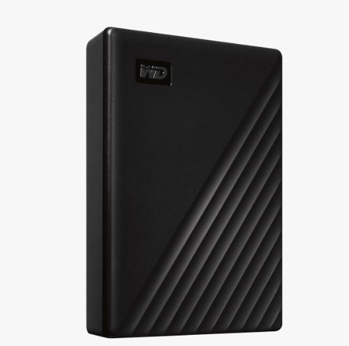 WD My Passport/ 4TB/ HDD/ Externý/ 2.5"/ Čierna/ 3R 