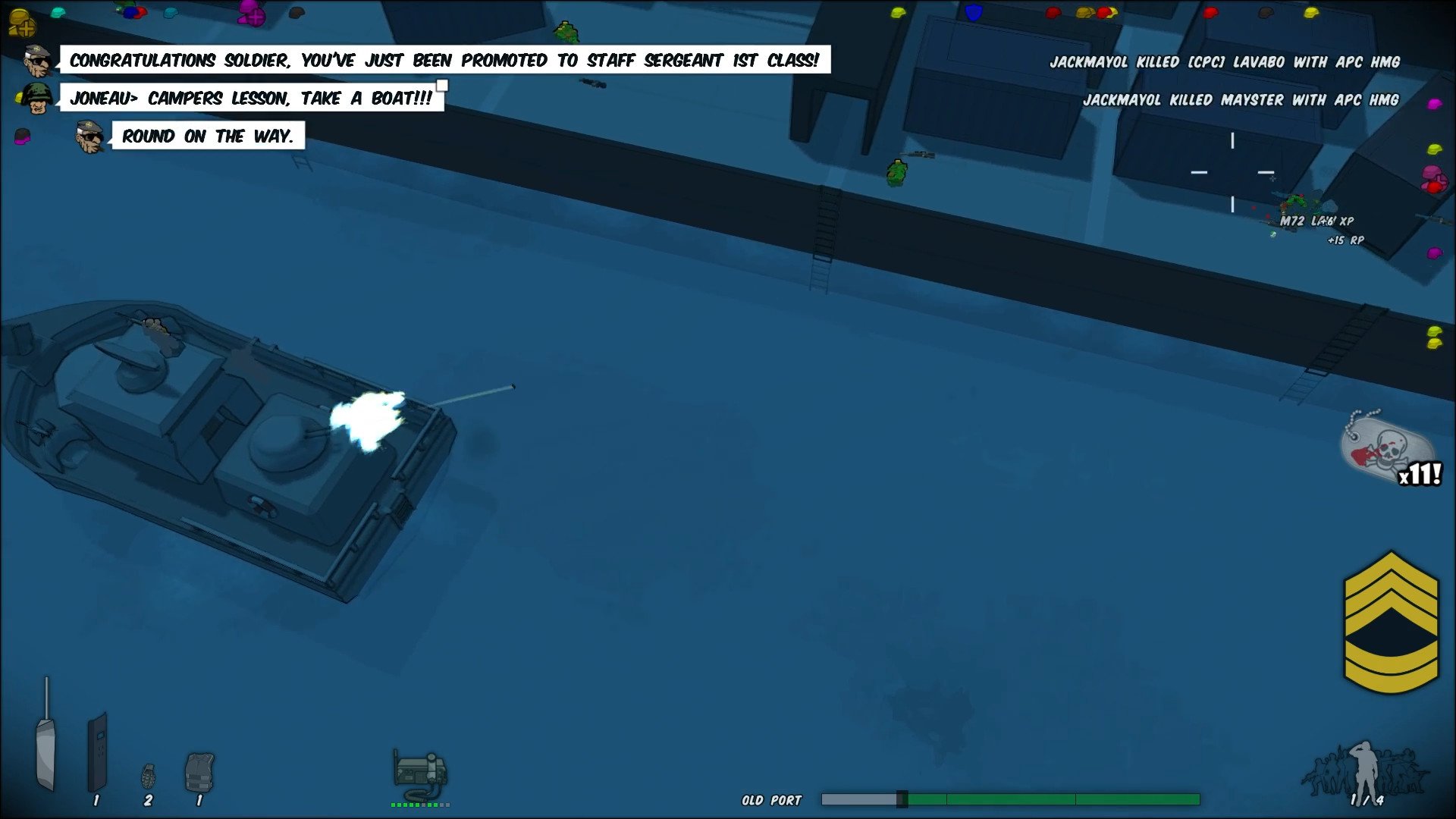 ESD RUNNING WITH RIFLES 