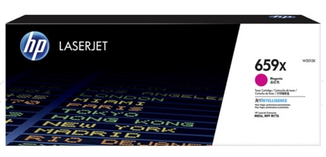 HP Purpurová originálna tonerová kazeta HP 659X