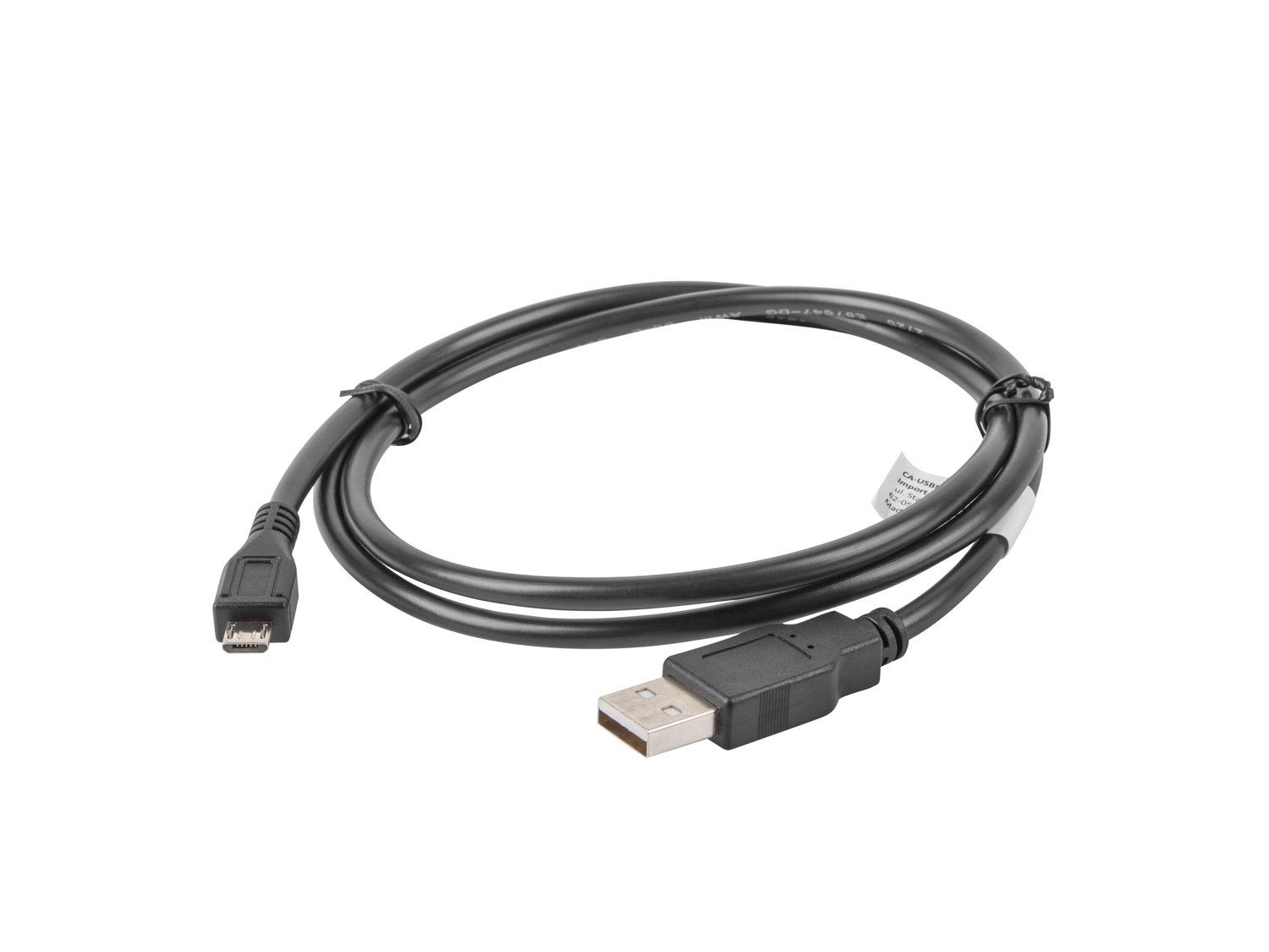 LANBERG Kabel USB 2.0 AM/ Micro, 1m, černý 