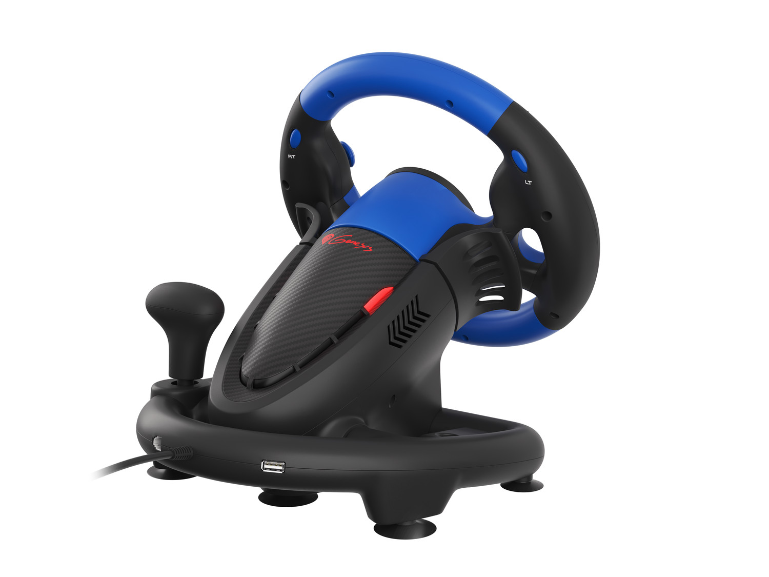 Genesis Seaborg 350 Herný volant, multiplatformný pre PC, PS4, PS3, Xbox One, Switch, 180 ° 