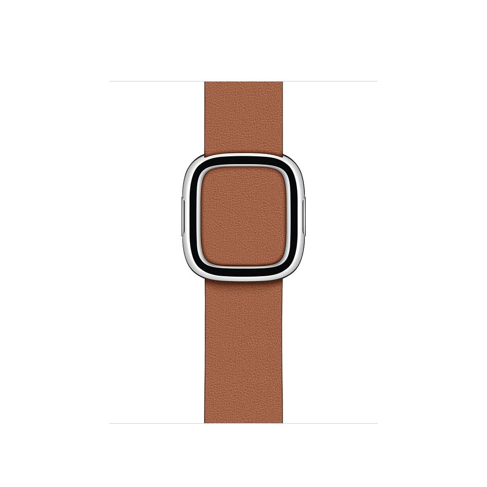 Watch Acc/ 40/ Saddle Brown Modern Buckle - Large
