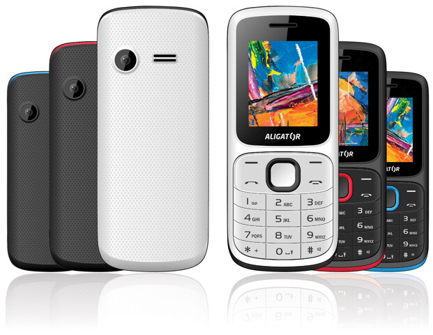 ALIGATOR D210 Dual sim čierno-červený 