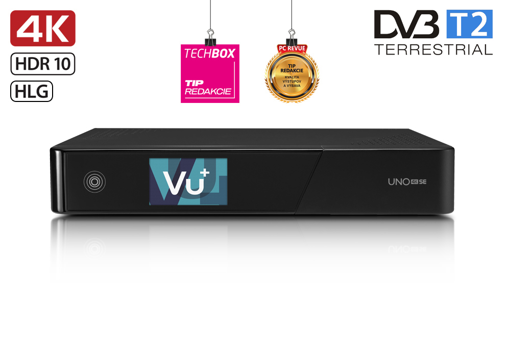 VU+ UNO 4K SE (1x MTSIF Dual DVB-T2)