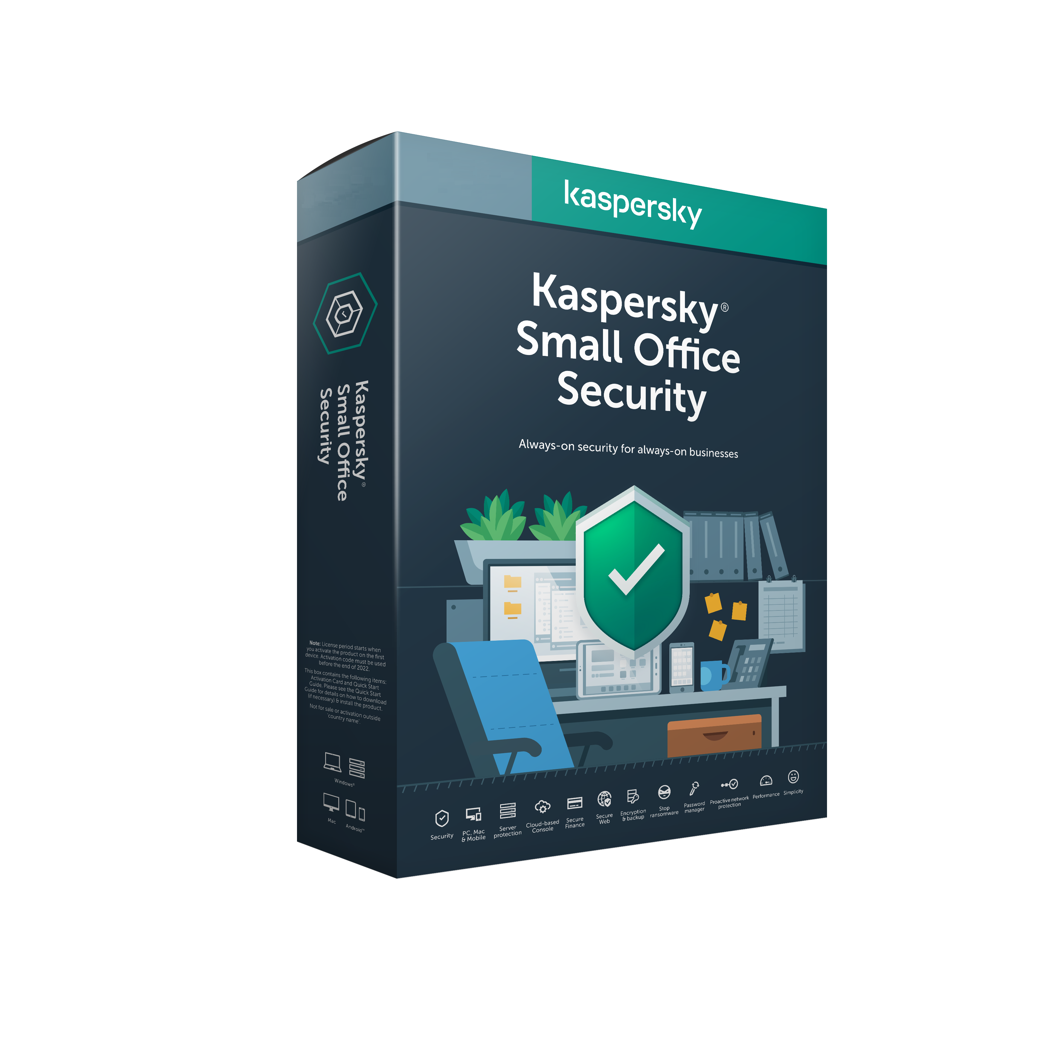 Kaspersky Small Office 10-14 licencí 3 roky Obnova
