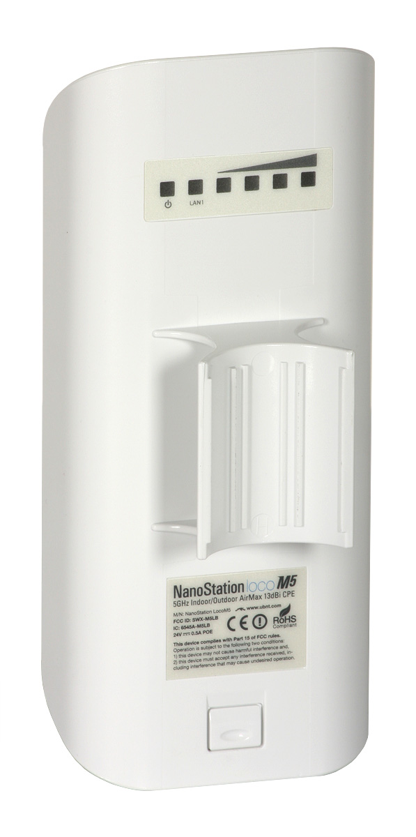 Ubiquiti NanoStation Loco M5, 2x13dBi MIMO outdoor 5GHz 