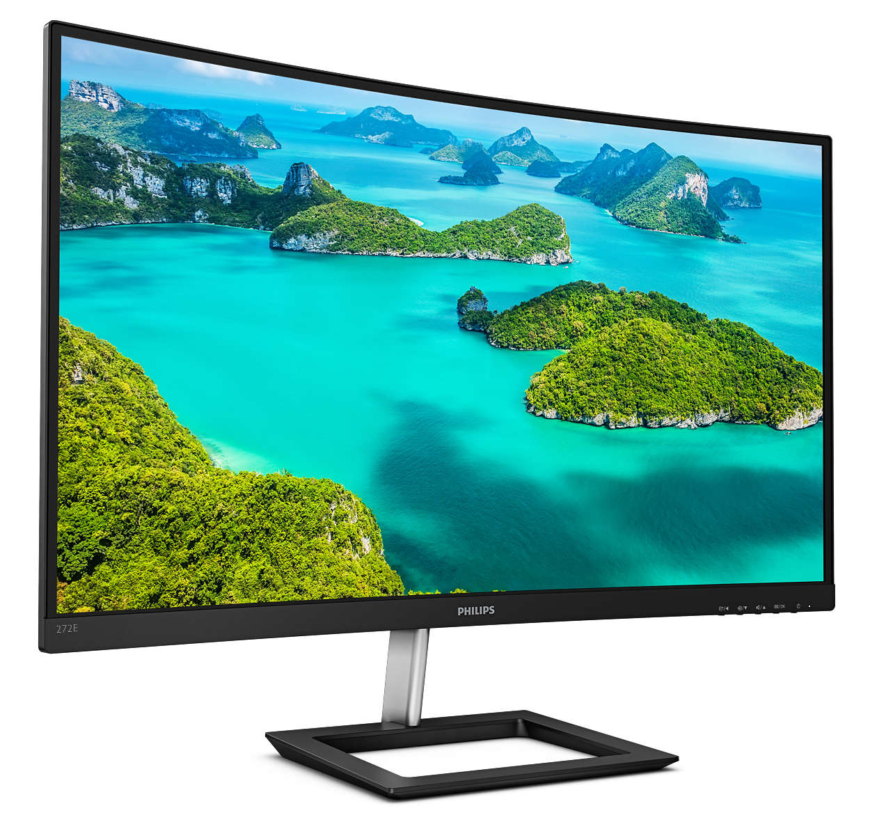 Philips MT VA LED 27" 272E1CA/ 00 - VA panel,  1920x1080,  D-Sub,  HDMI,  DP,  repro,  zakrivený 