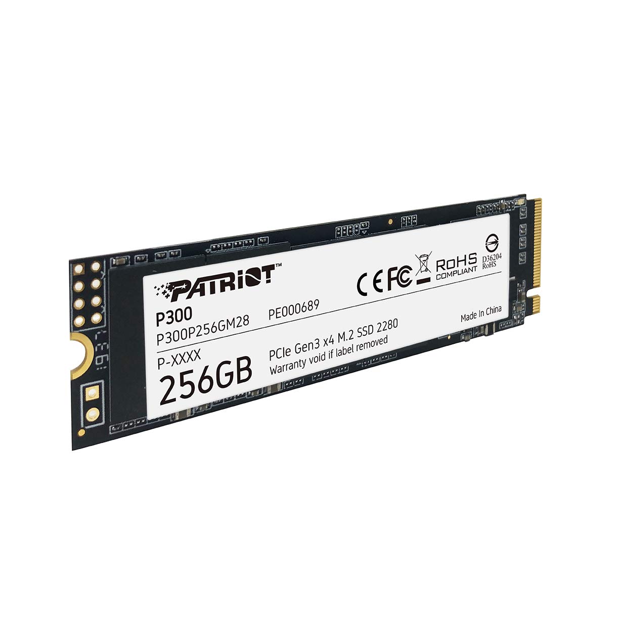 PATRIOT P300/ 256GB/ SSD/ M.2 NVMe/ 5R 