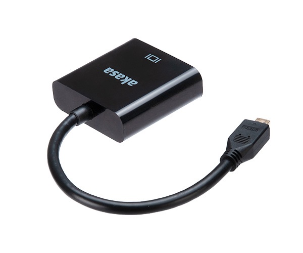 AKASA - Micro HDMI na VGA prevodník 