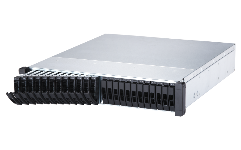 QNAP ES2486dc-2142IT-128G (8C/ Xeon D-2142IT/ 1, 9-3, 0GHz/ 128GBRAM/ 24xSAS/ 6xGbE/ 8xSFP+/ 4xUSB3.0/ 2xPCIe) 