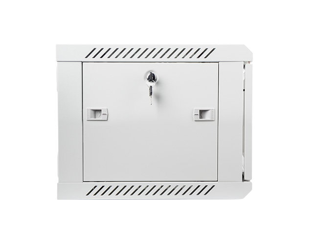 Nástenný rack 19&quot; 6U 600X450mm sivý flat pack 