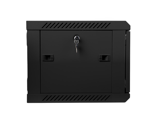 Nástenný rack 19&quot;&quot; 6U 600X450mm čierny flat pack 