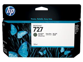HP no 727 - čierna matná ink.kazeta veľká, B3P22A