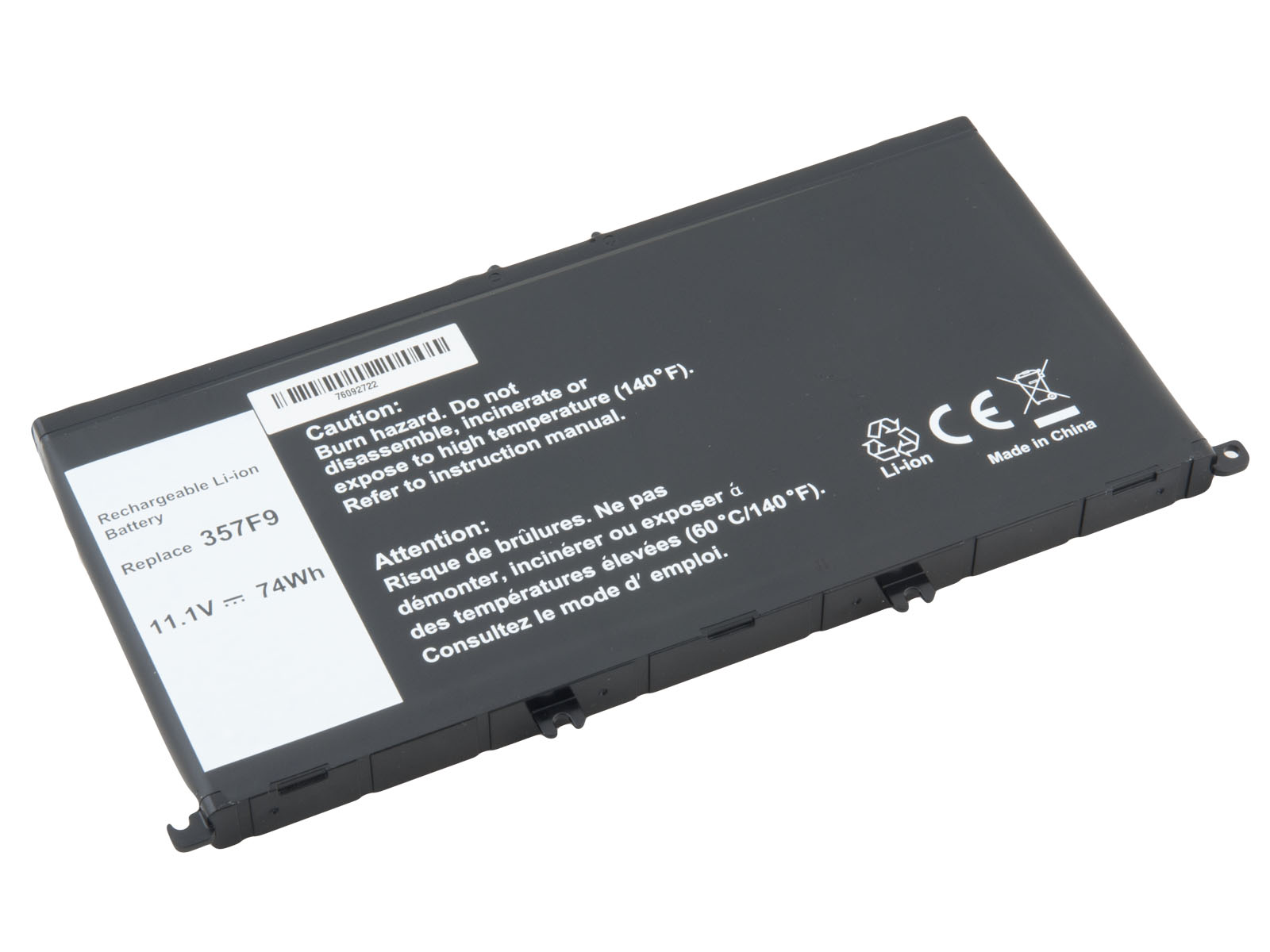 Batéria AVACOM pre Dell Inspiron 15 7559, 7557 Li-Ion 11, 1 V 6660mAh 74Wh