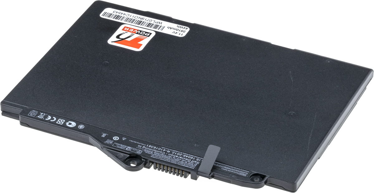 Batéria T6 Power pre HP EliteBook 725 G3, 820 G3, 3800mAh, 43Wh, 3cell, Li-pol 