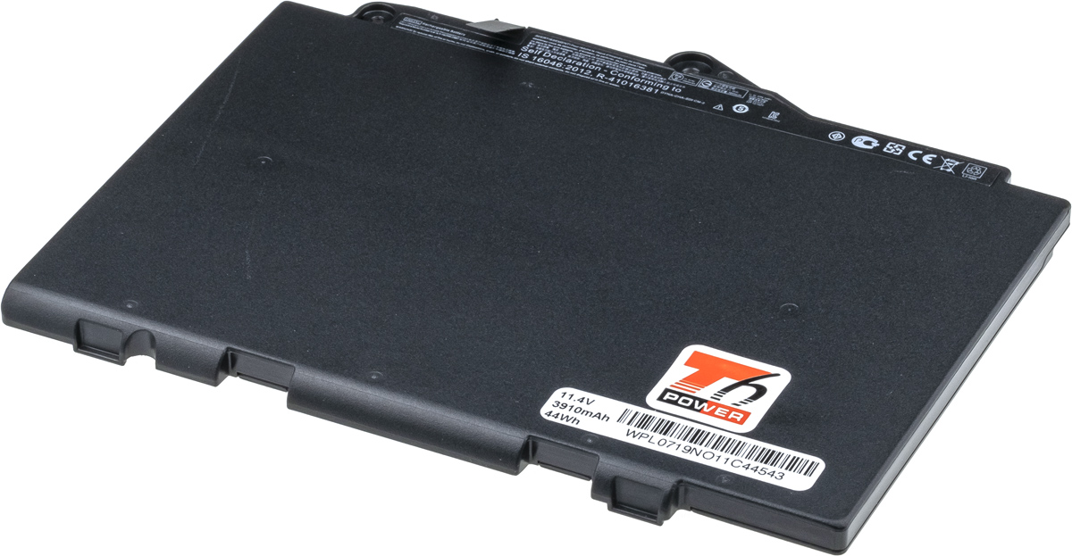 Batéria T6 Power pre HP EliteBook 725 G3, 820 G3, 3800mAh, 43Wh, 3cell, Li-pol