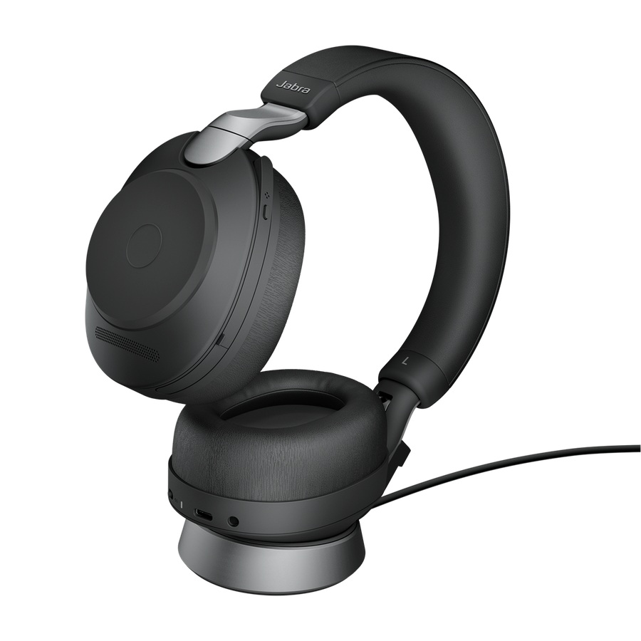 Jabra Evolve2 85/ Stereo/ ANC/ USB/ BT/ Bezdrát/ MS/ Stand/ Černá