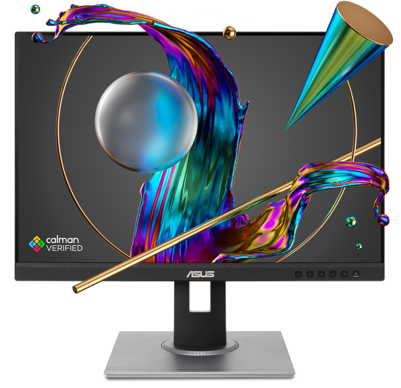 ASUS ProArt/ PA248QV/ 24, 1"/ IPS/ 1920x1200/ 75Hz/ 5ms/ Black/ 3R 