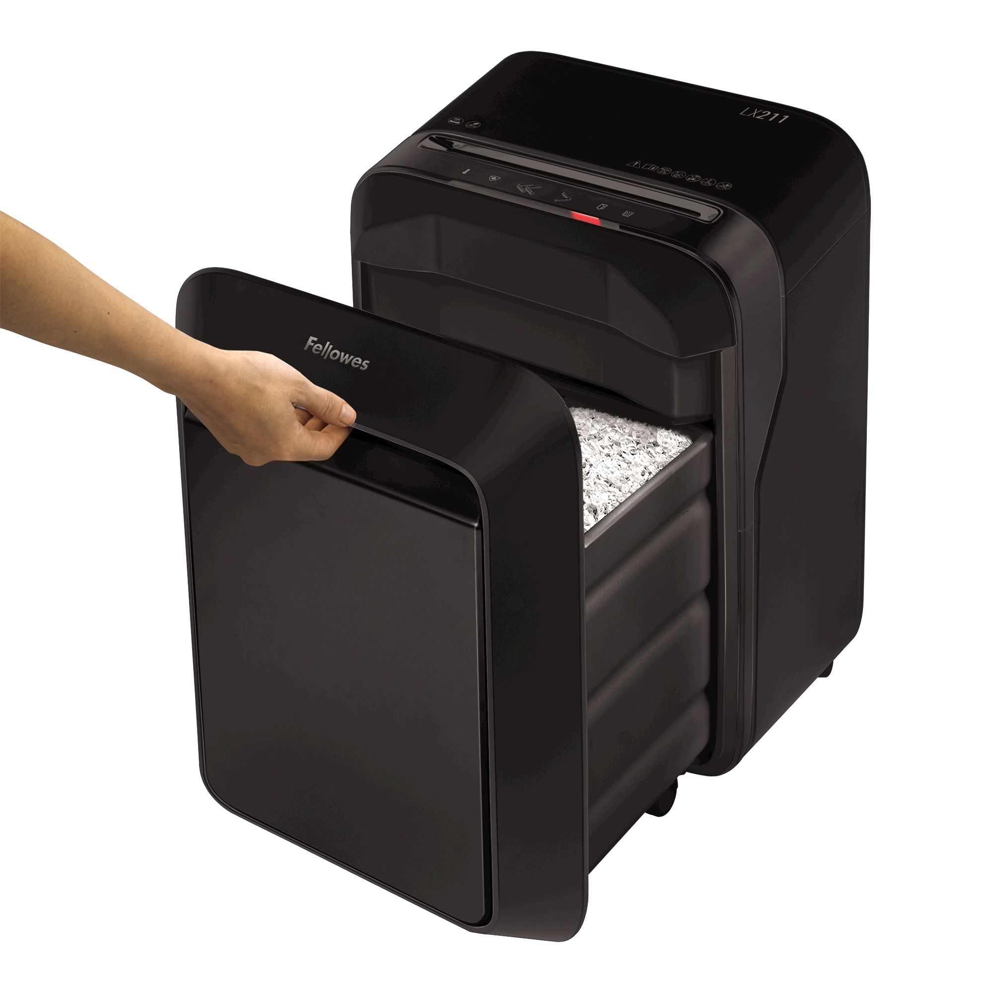 Fellowes Skartovač LX 211 čierny 