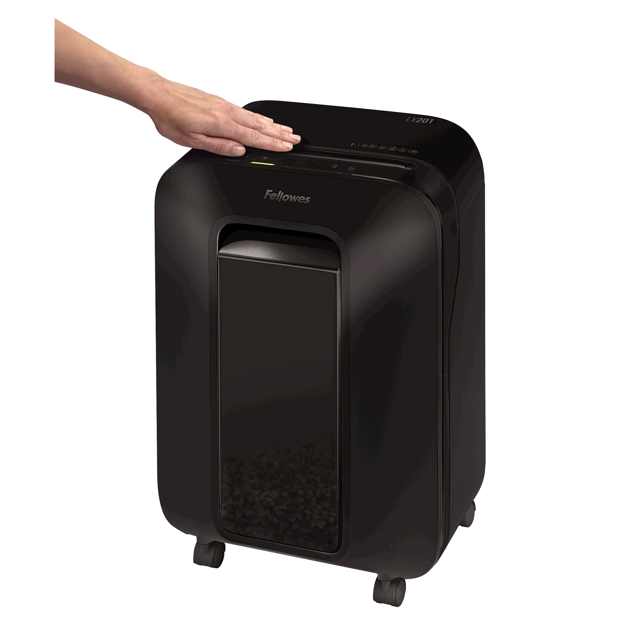 Fellowes Skartovač LX 201 čierny 