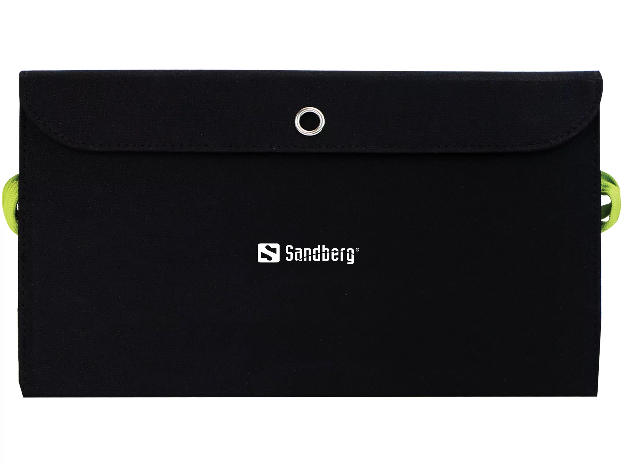 Sandberg Solar Charger 21W 2xUSB+USB-C, solárna nabíjačka, čierna 