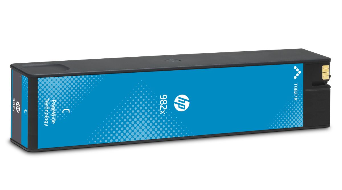 HP 982X Azúrov kazeta PageWide , T0B27A
