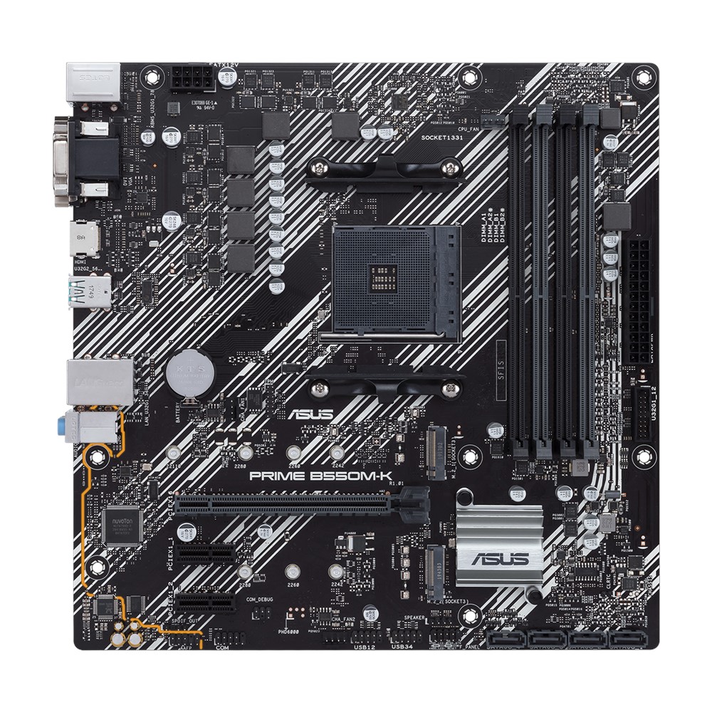 ASUS PRIME B550M-K/ AM4/ mATX 