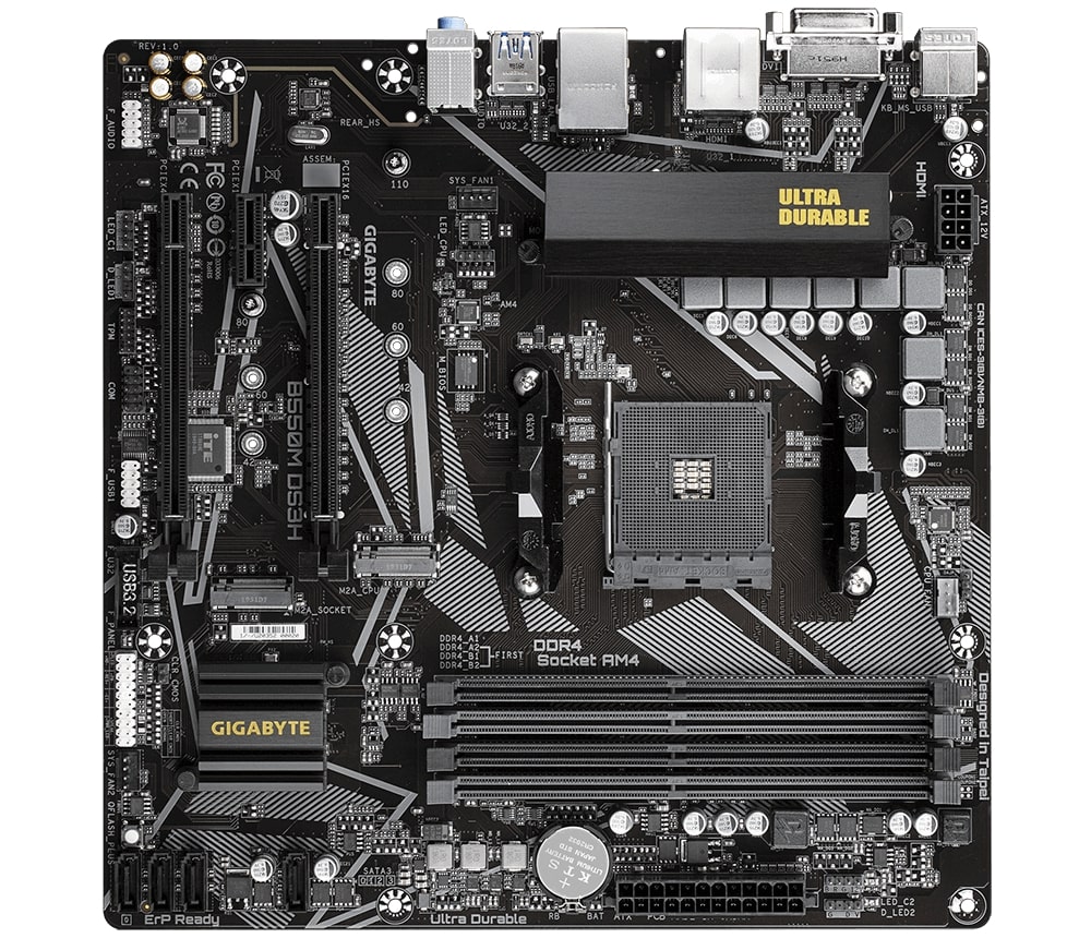 GIGABYTE B550M DS3H/ AM4/ mATX 