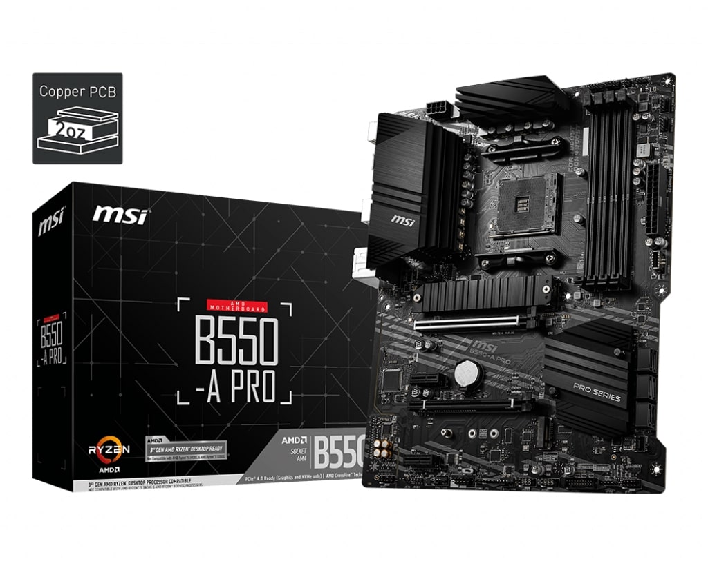 MSI B550-A PRO/ AM4/ ATX 