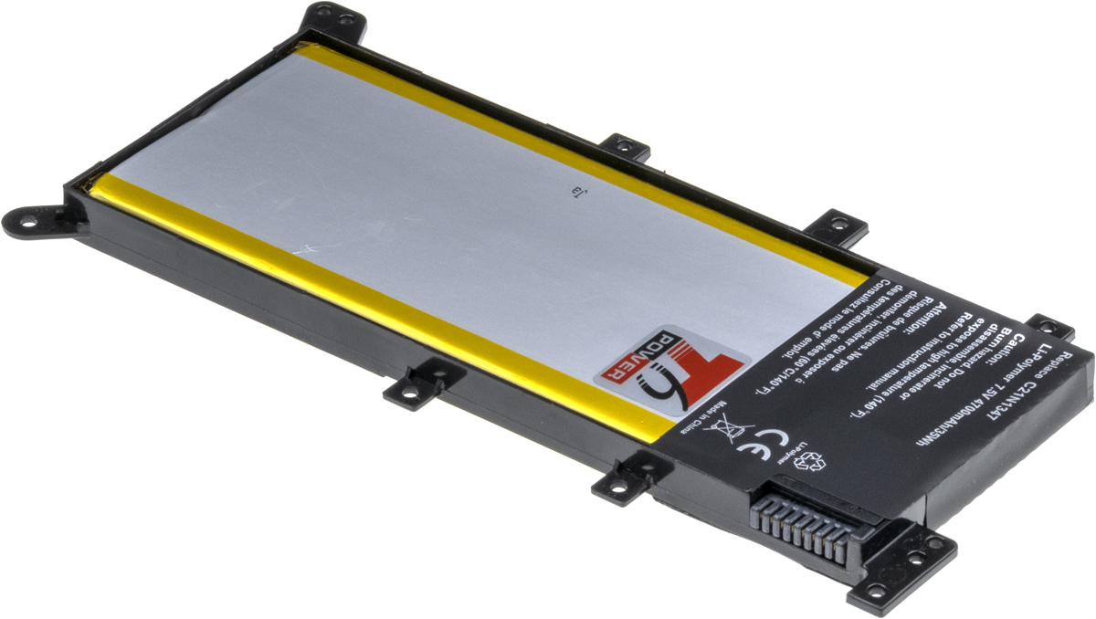 Batéria T6 Power pre Asus X555LA, X555LB, X554LA, F554LA, F555LA, K555LA, 4700mAh, 35Wh, 2cell 