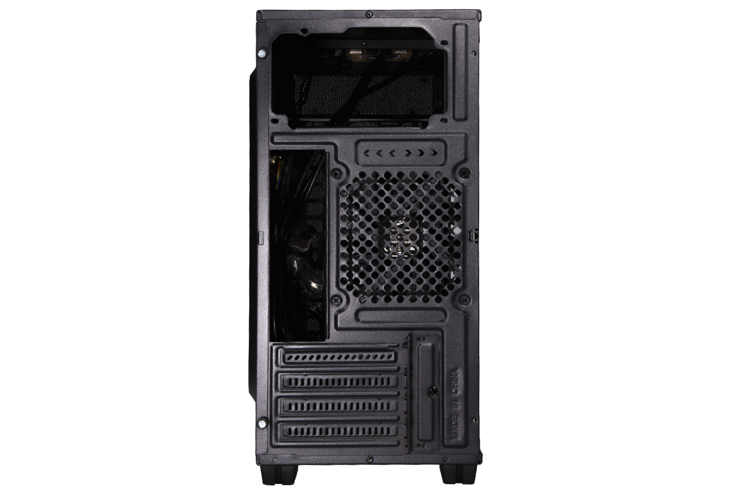 EVOLVEO Shaw 2/ Mini ITX/ Transpar./ Čierna 