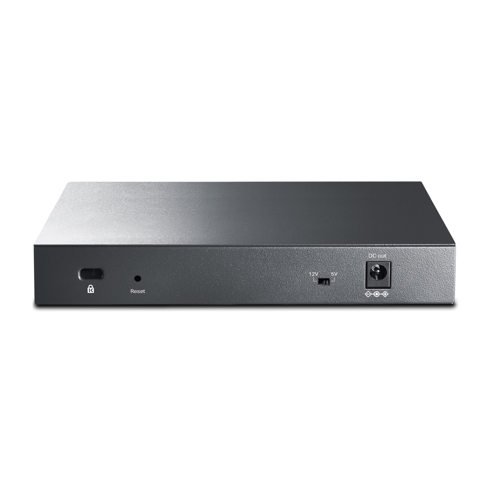 TP-Link TL-RP108GE easy smart switch, 7xGb pasívny POE-in, 1xGb pas.POE-out 